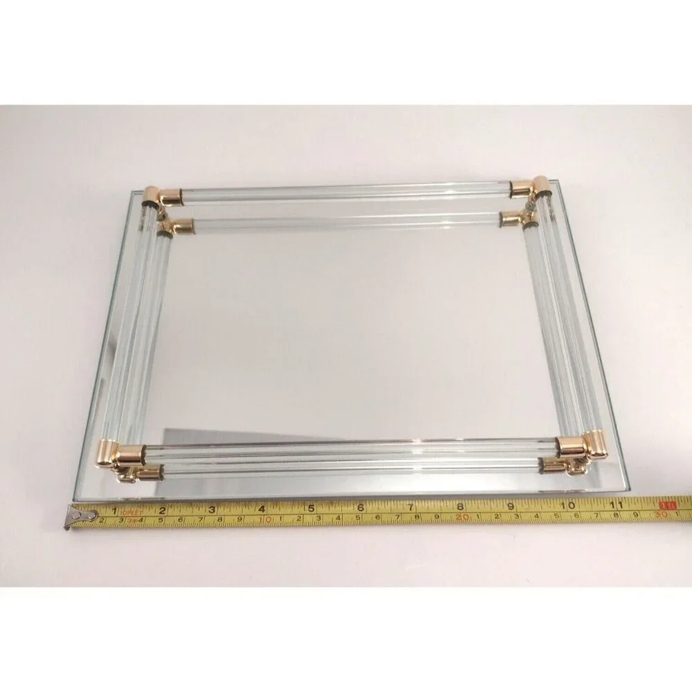 Vintage AVON Mirrored Vanity Makeup Tray Display Bathroom Display Decor Makeup